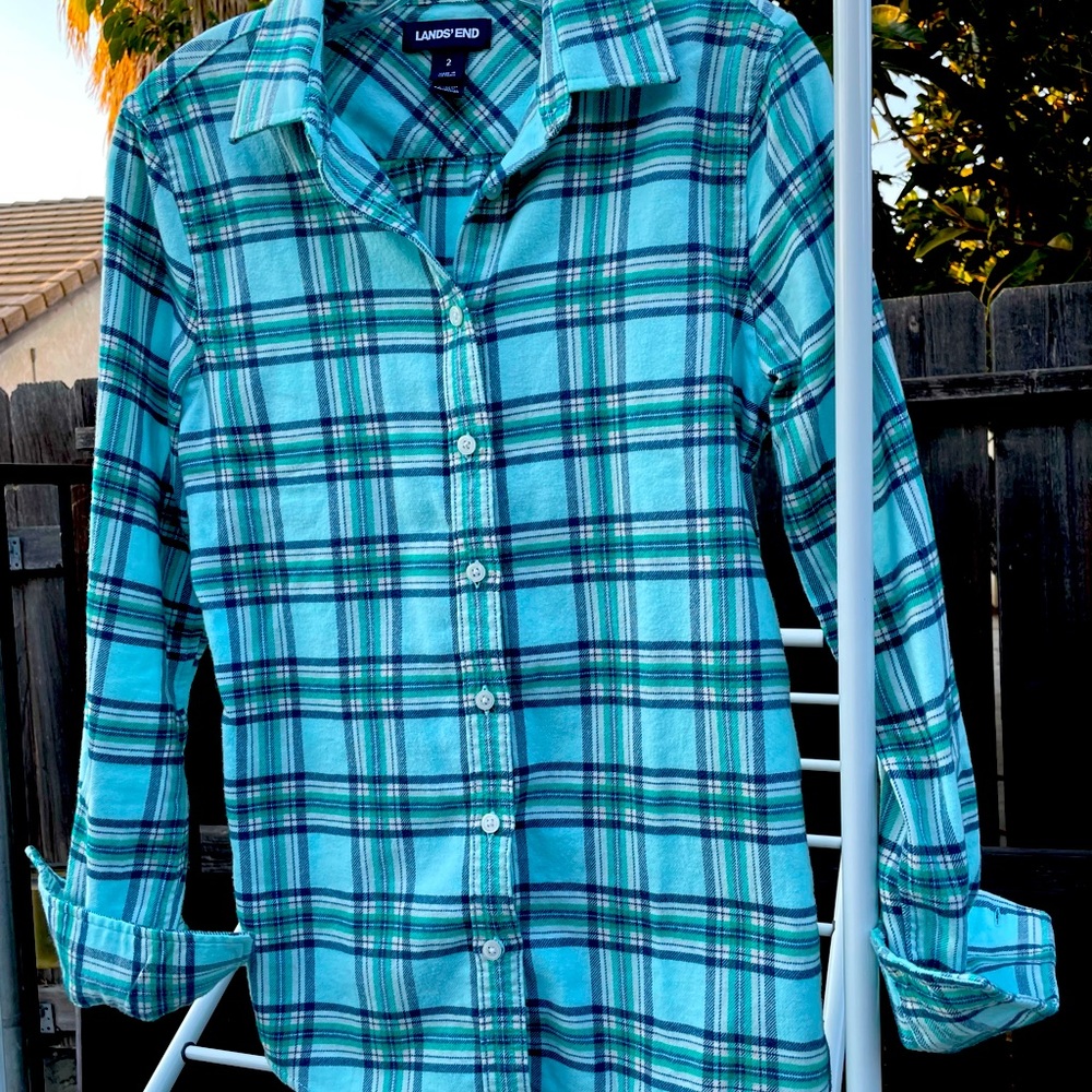 Land’s End Women’s Flannel Shirt